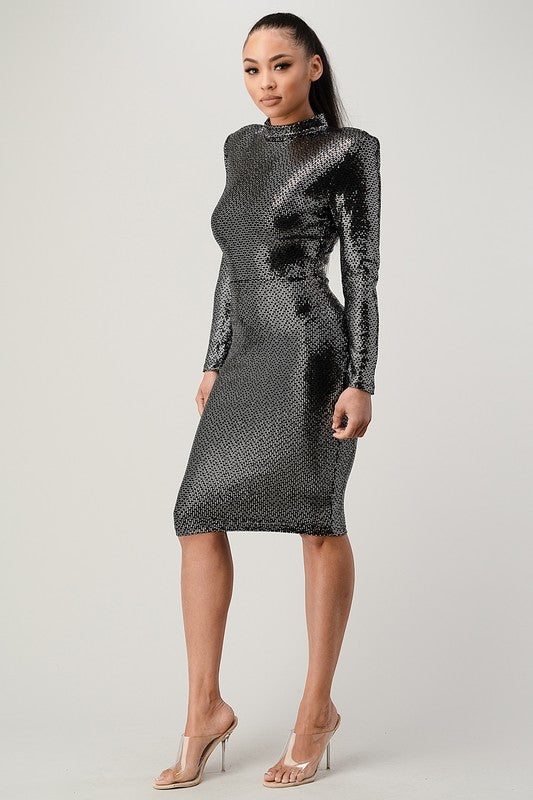 Alysa Sequin Dress