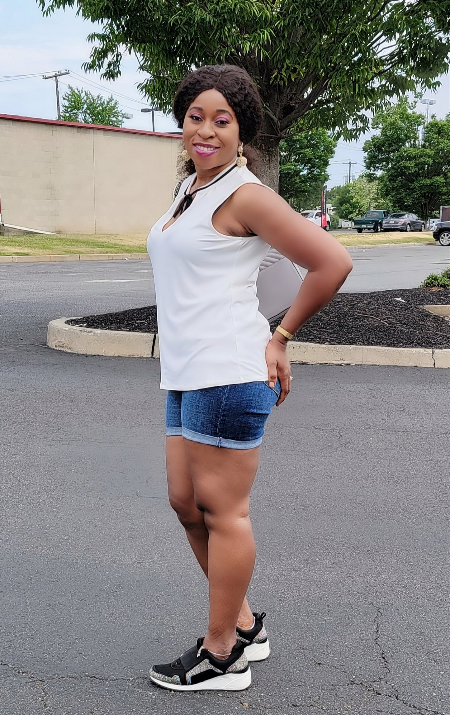 Mighty Bae Jean Shorts