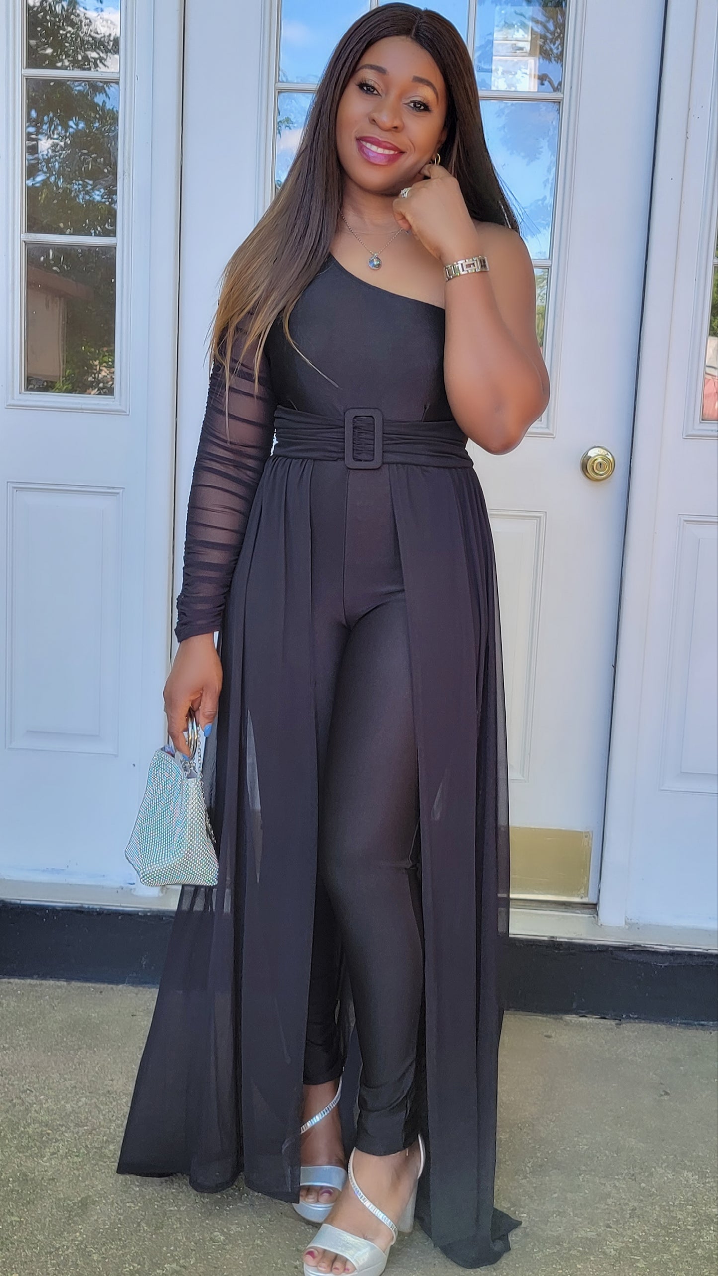 Andrea One Shoulder Jumpsuit
