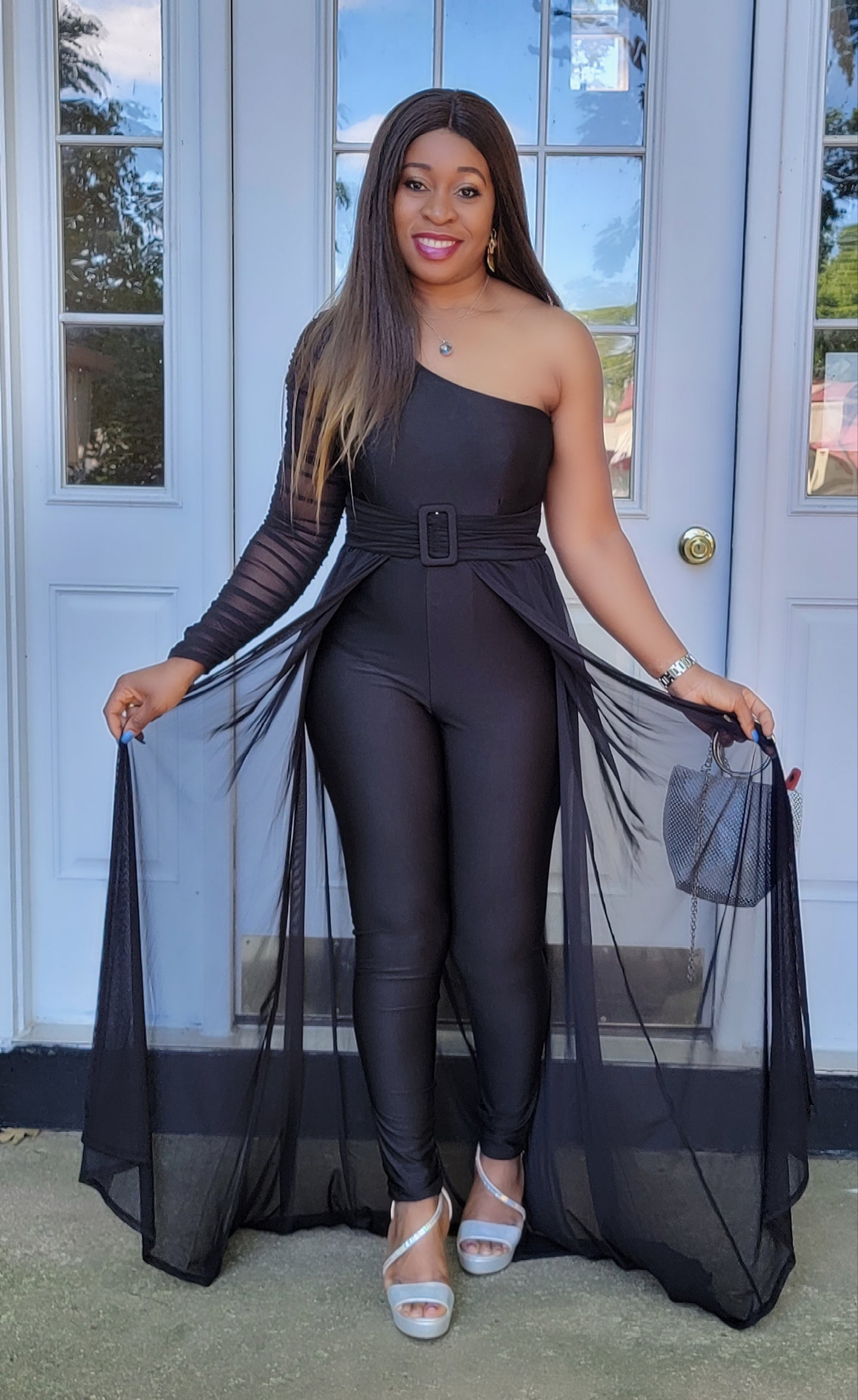 Andrea One Shoulder Jumpsuit