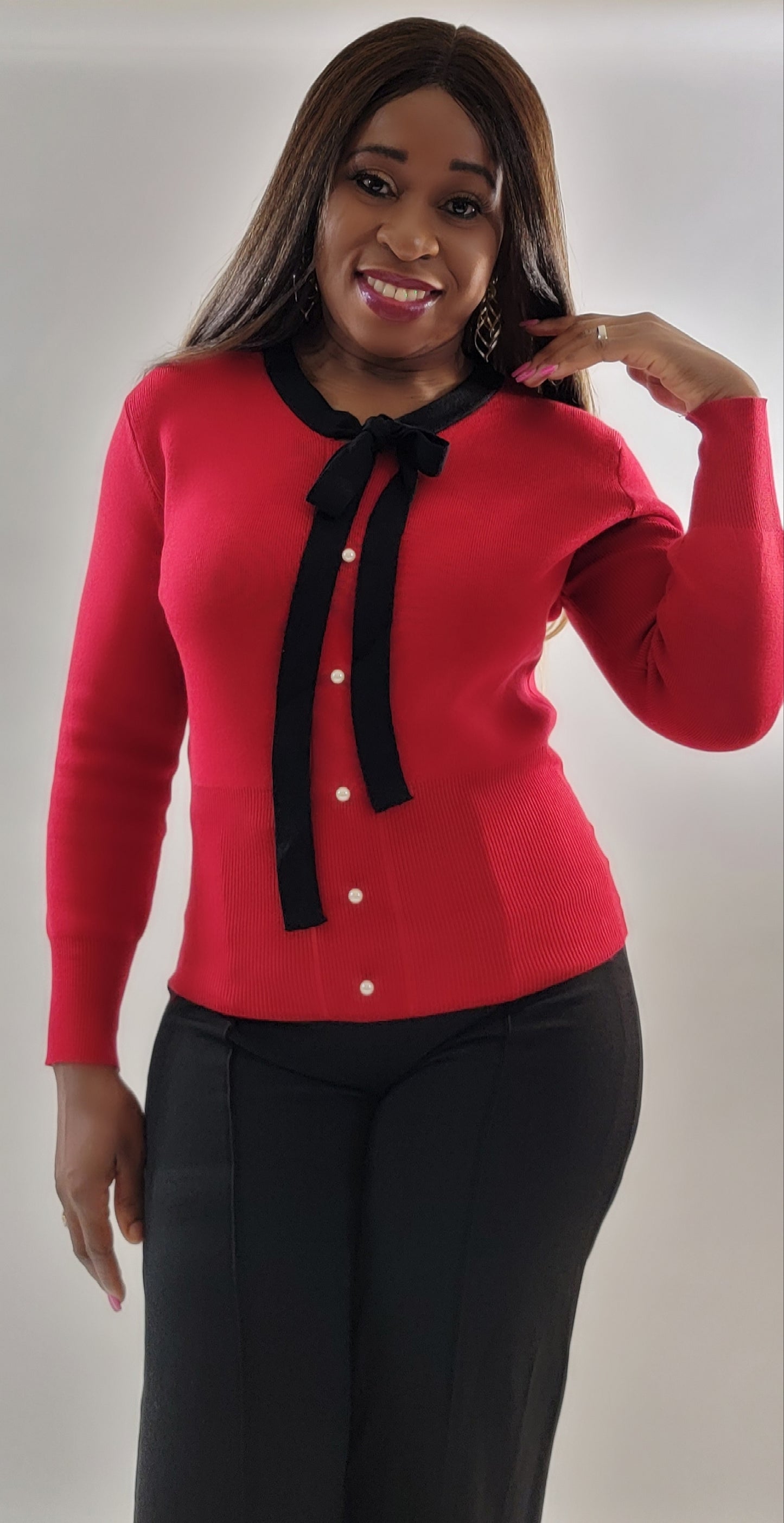 Sky Babe Top( Red)