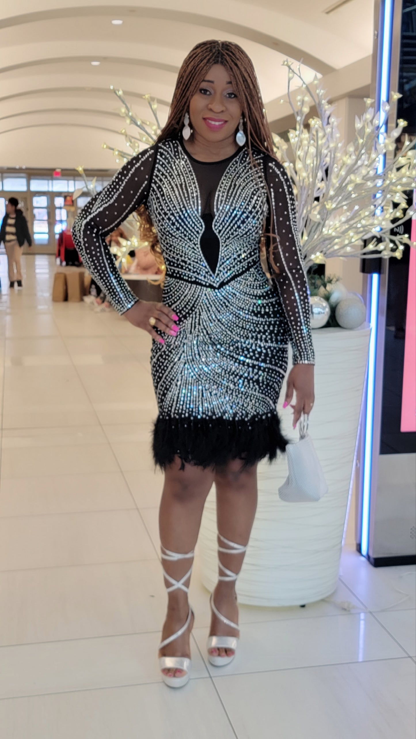 Vera Rhinestones Dress