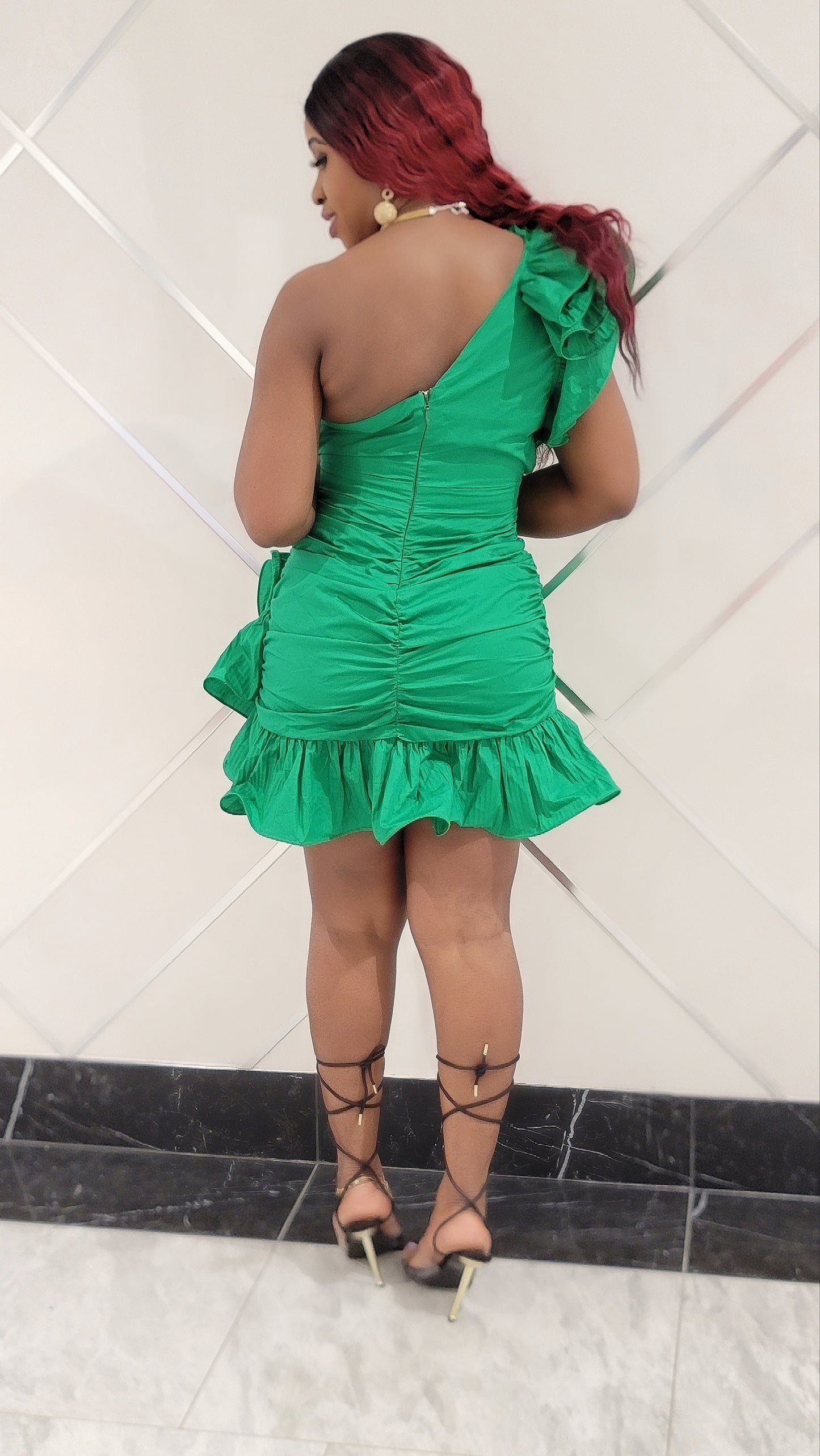 Laura Flower Corsage Dress