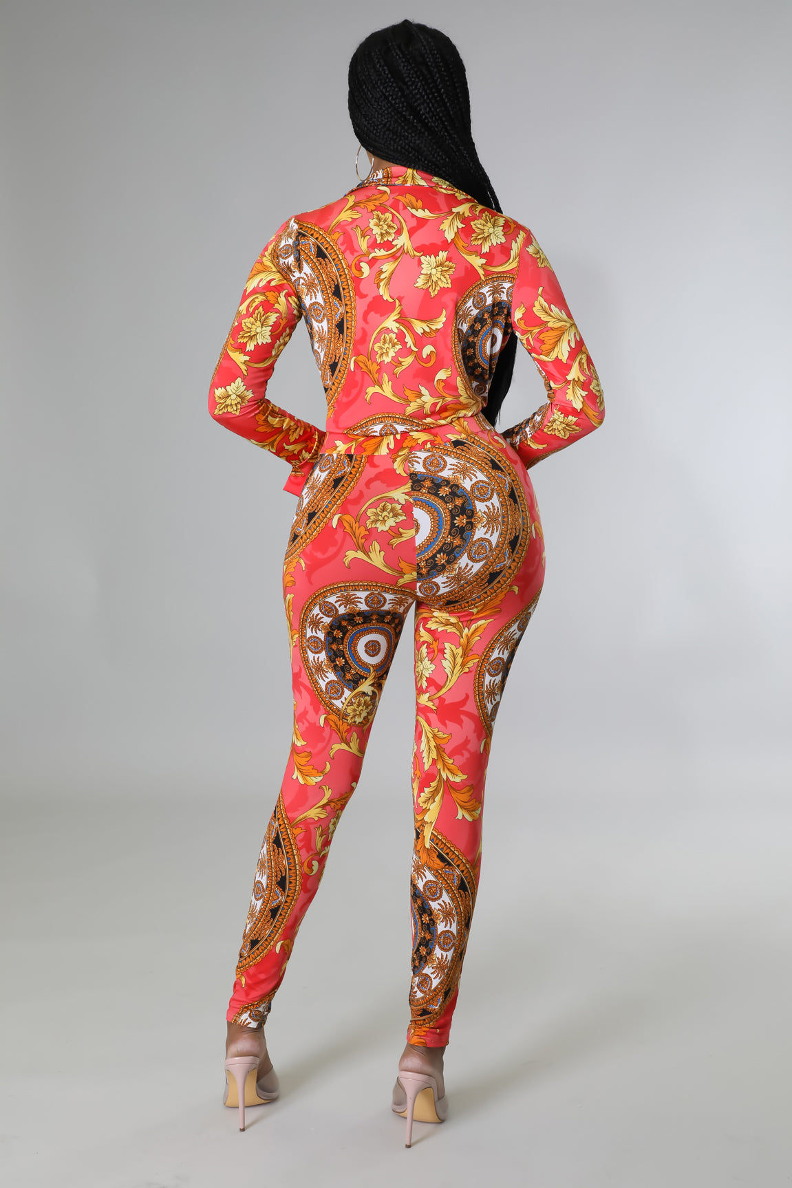 Cici Bodysuit And Leggings Set