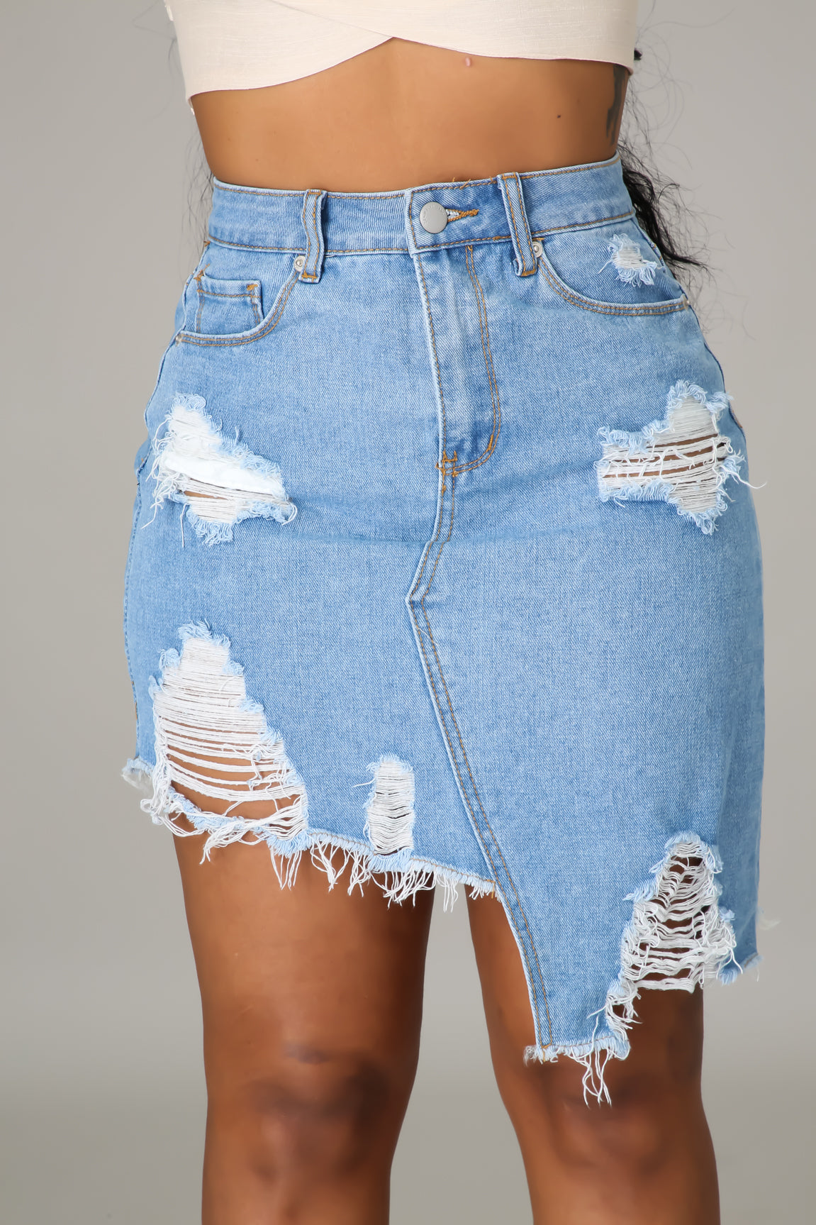 Call Me Sexy Denim Skirt