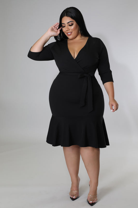 Self Made Chic Dress (Black)