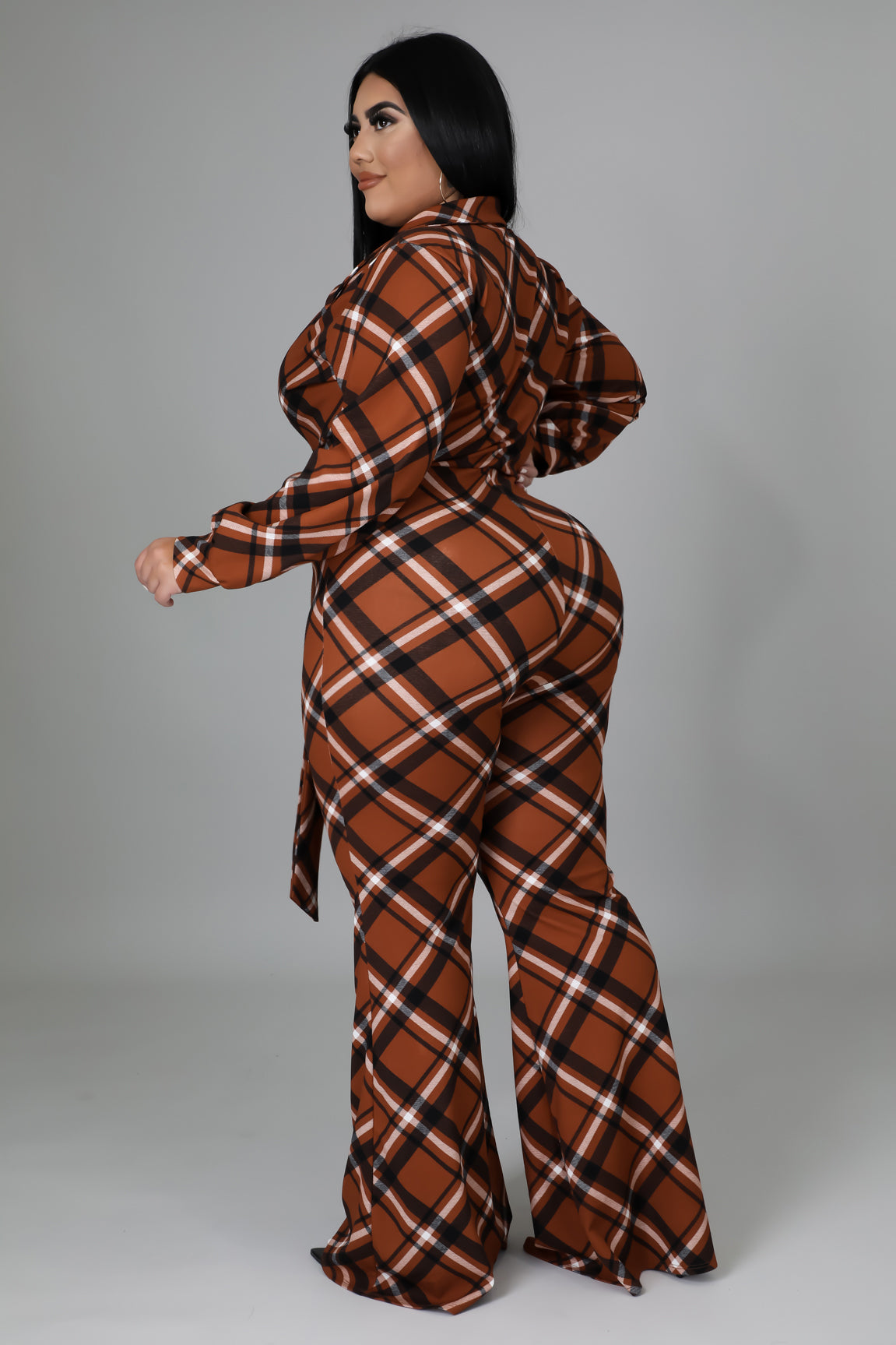 Brooklyn Plaid Jumpsuit