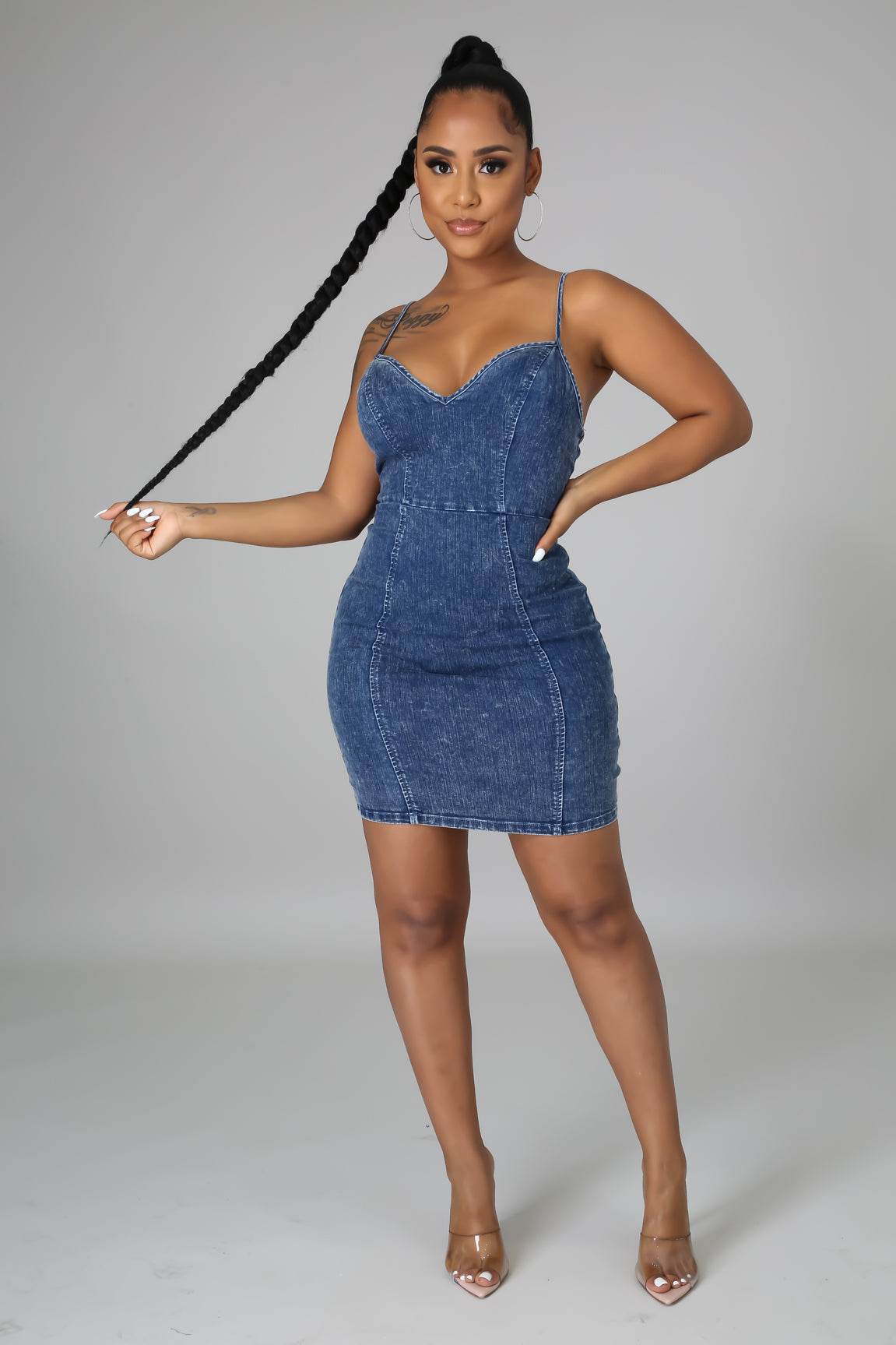 Style Babe Jean Dress