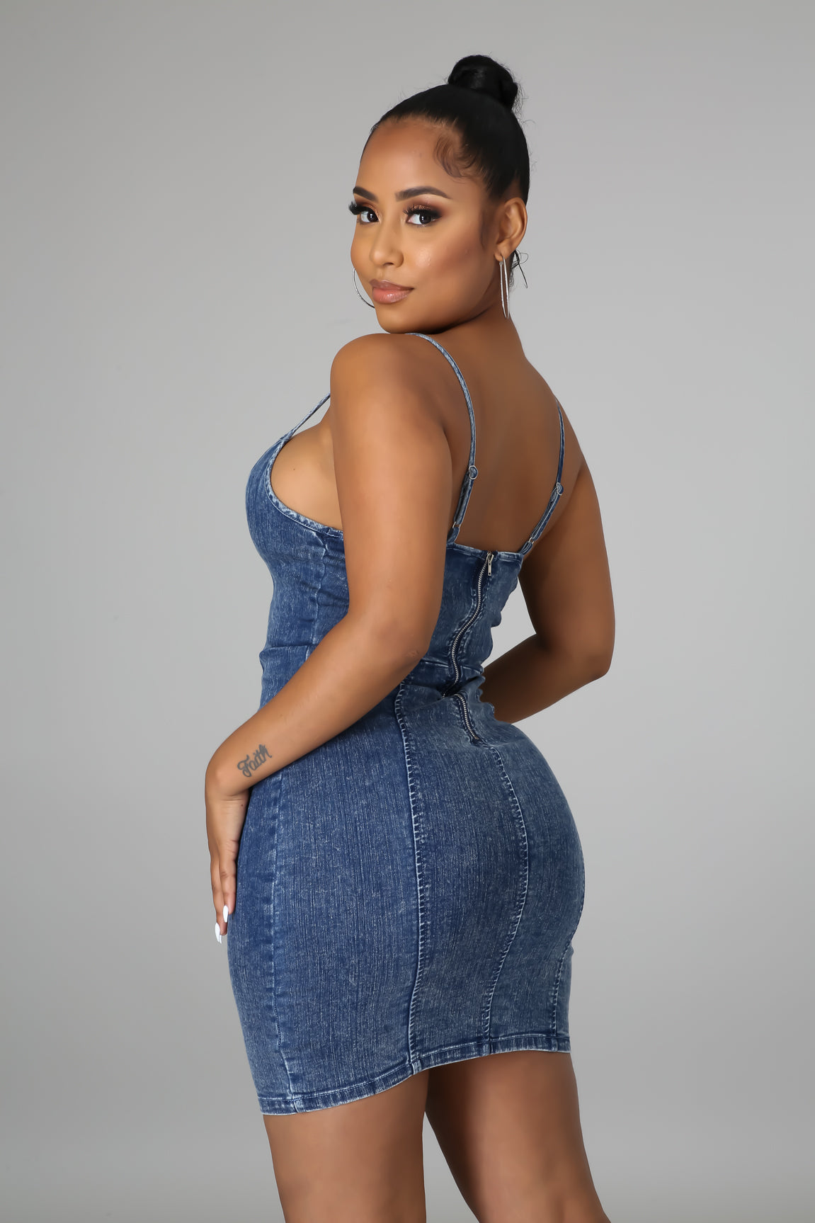 Style Babe Jean Dress