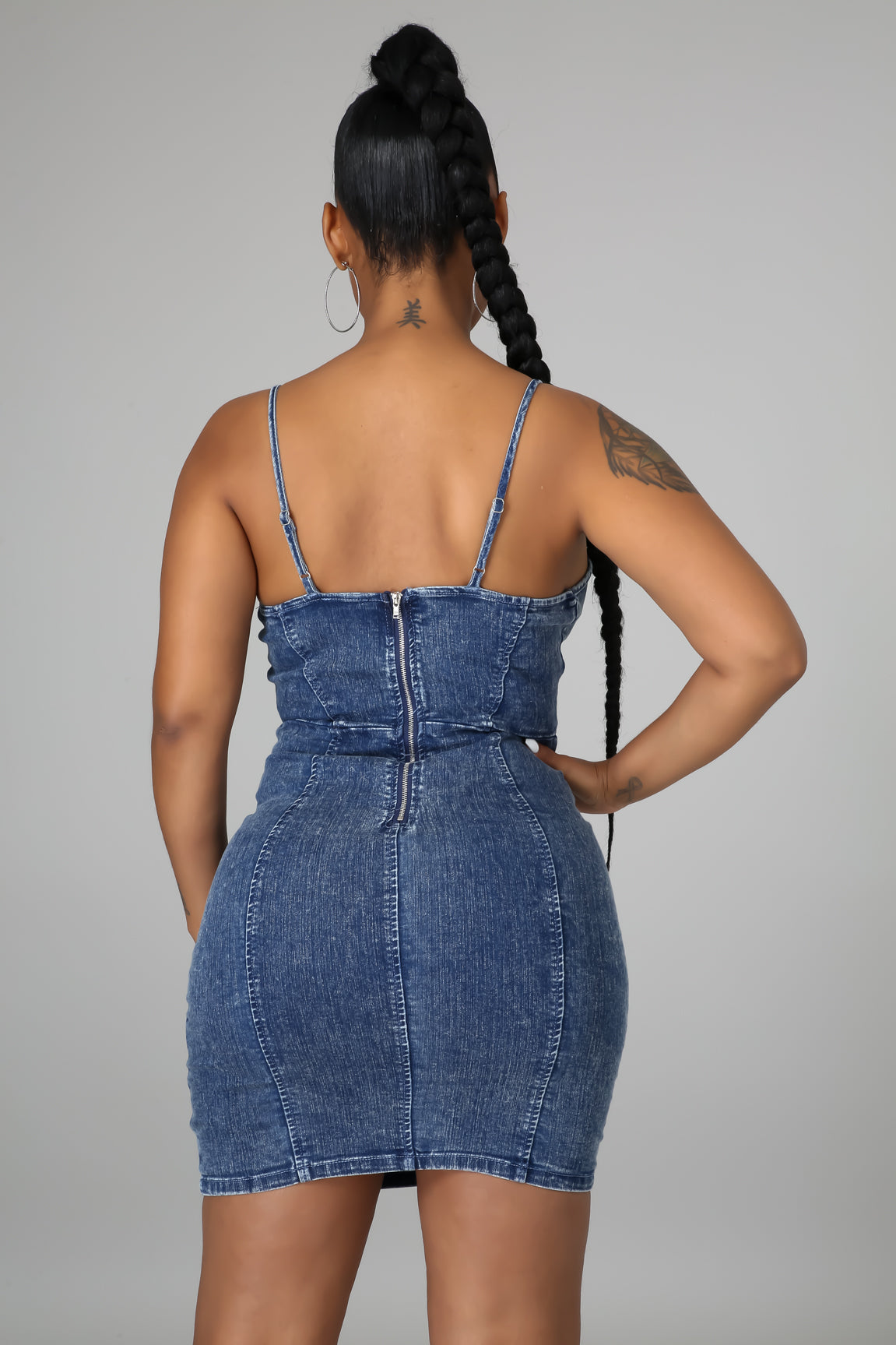 Style Babe Jean Dress