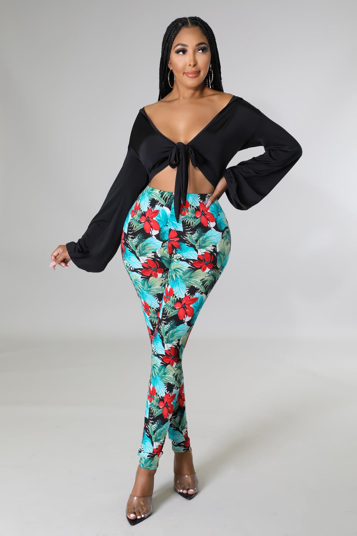 Jessy Babe Floral Set