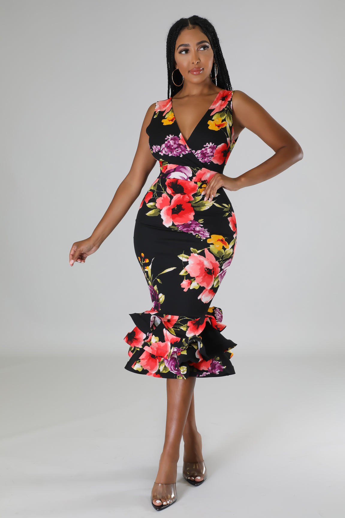 Nikki Floral Dress