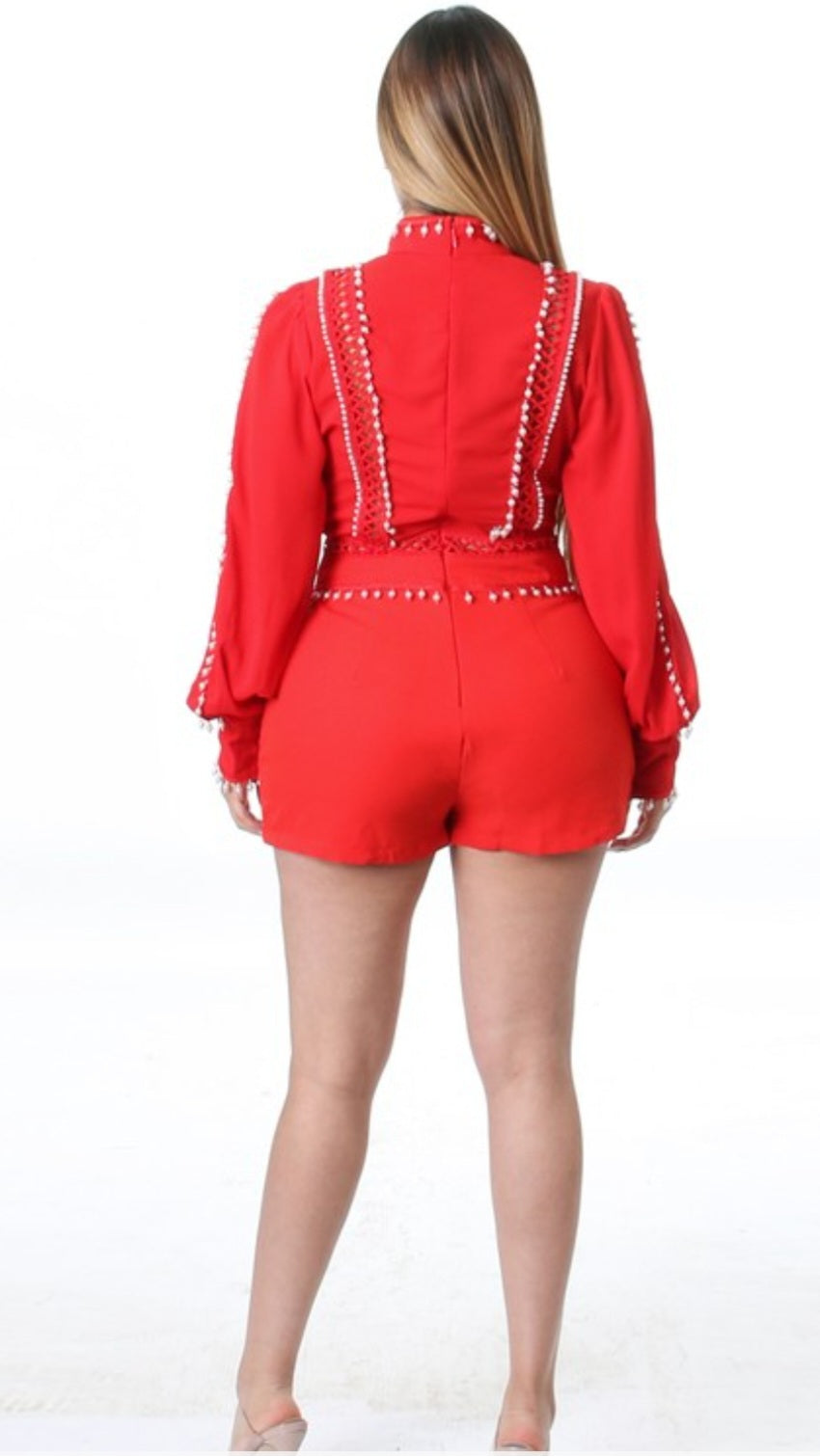 Perfect Match Studded Romper