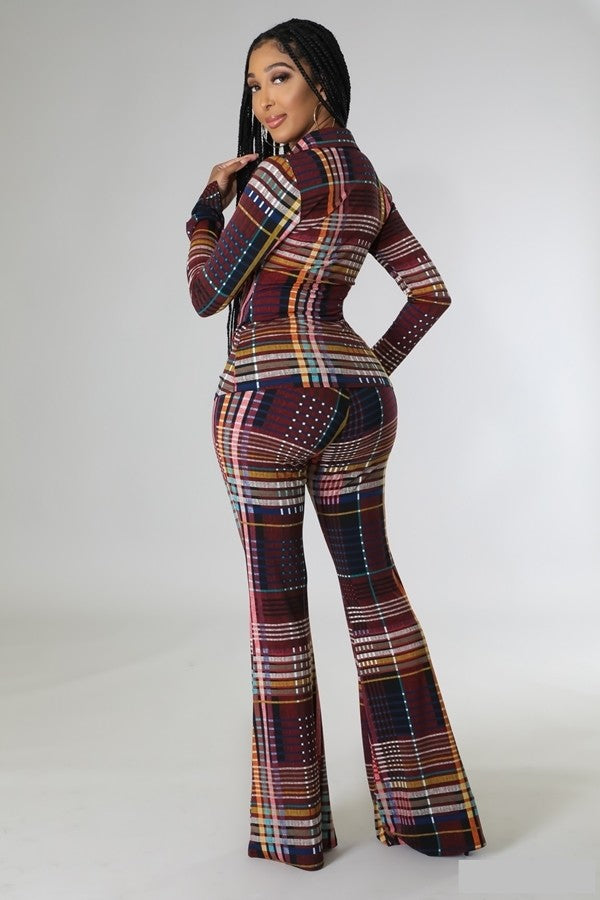 Frances Plaid 2 Piece Set