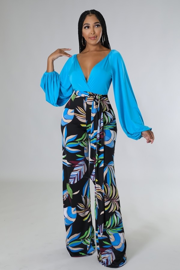 Lauryn Floral Stretch Jumpsuit