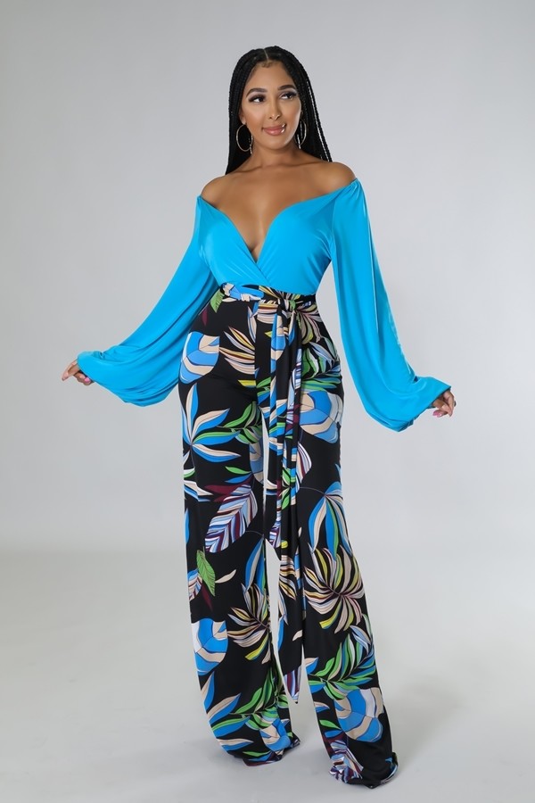 Lauryn Floral Stretch Jumpsuit