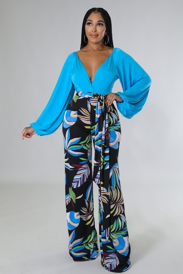 Lauryn Floral Stretch Jumpsuit