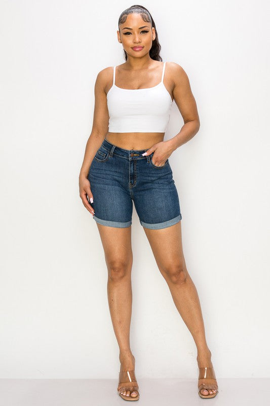 Mighty Bae Jean Shorts