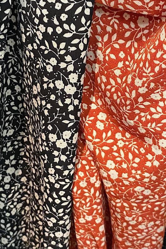 Chrisy Floral Ruched  Dress