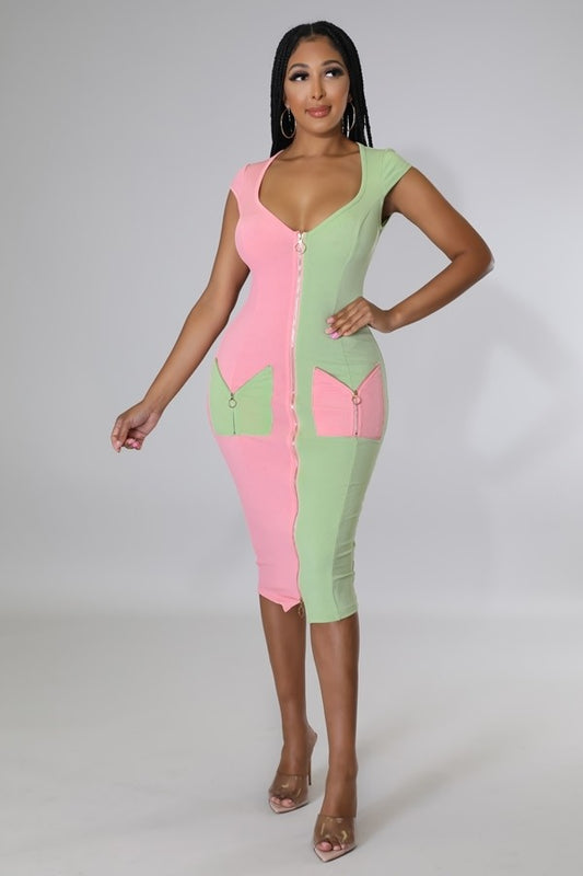 Jocylyn Dress (Pink)