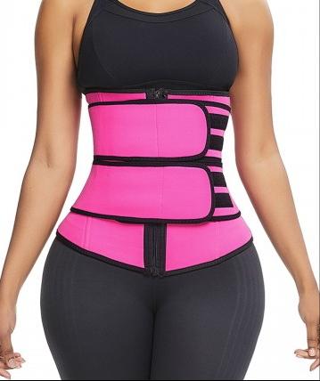Neoprene Waist Cincher Double Belts